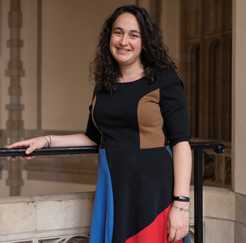 Headshot of the new Chaplain, Maytal Saltiel.